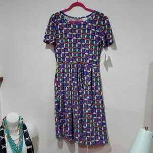 Lularoe Amelia Dress Size L
